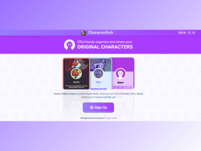 CharacterHub-Original Characters