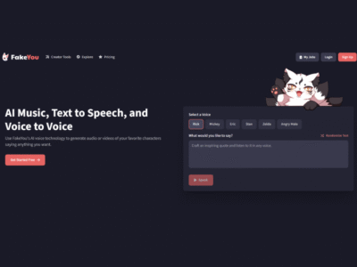 FakeYou: AI Voice Generator