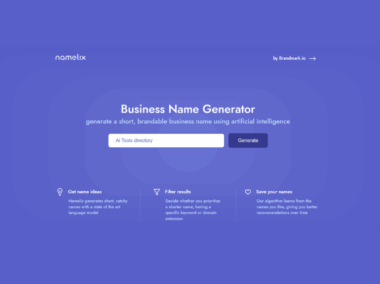 Namelix - AI Business Name