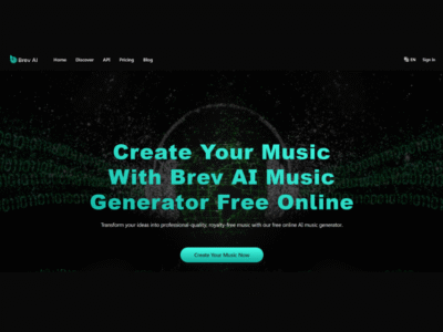 Brev AI Music Generator