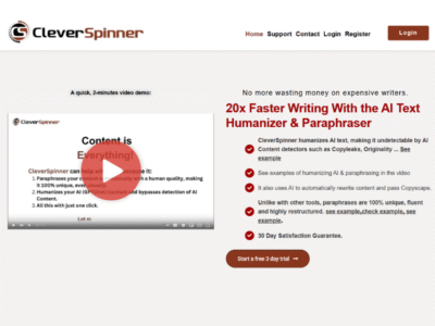 CleverSpinner - AI Text Humanizer