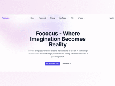 Fooocus AI - AI Image Generator