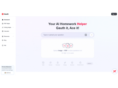 Gauth AI - Homework Helper