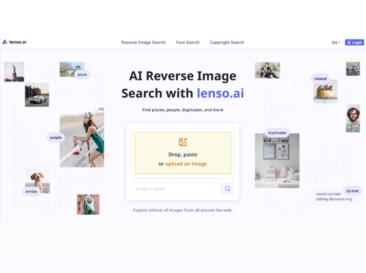 Lenso AI - Reverse Image