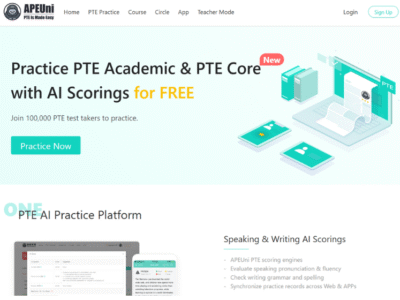 PTE APEUni - AI Scorings