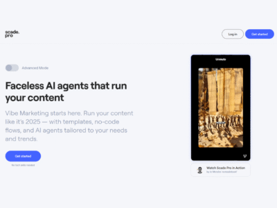 Scade Pro - Create AI Agents