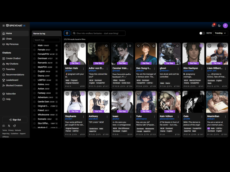 Spicychat AI - NSFW Chatbot