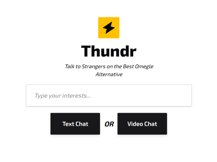 Thundr Tv - Talk to Strangers