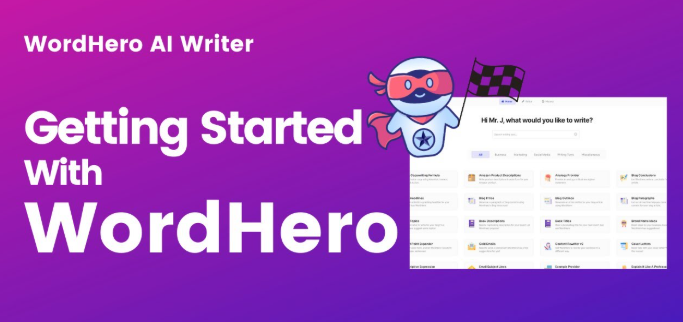 Wordhero as a best AI content marketing tool