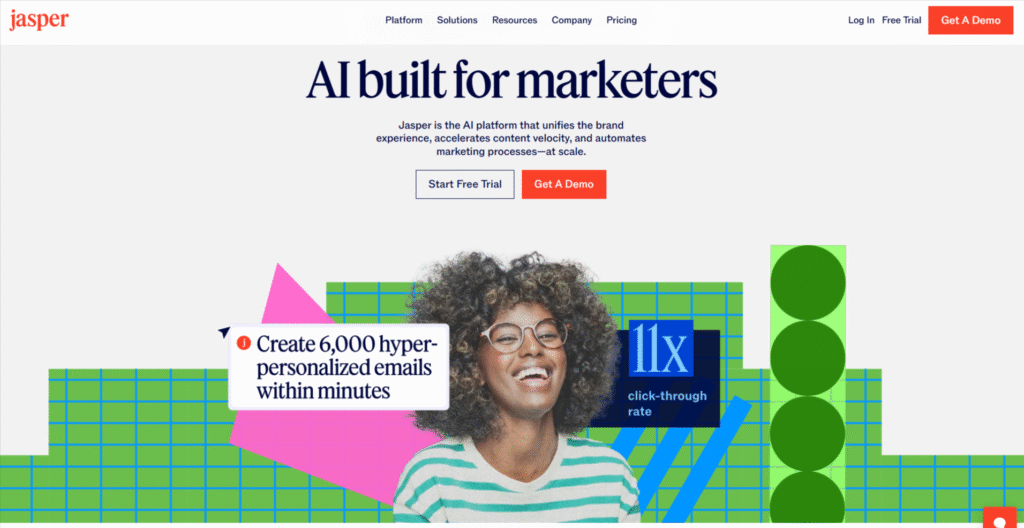 Jasper is one of the best AI marketing tools