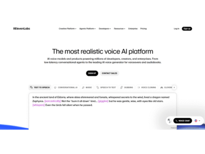 Elevenlabs AI - Text to Speech