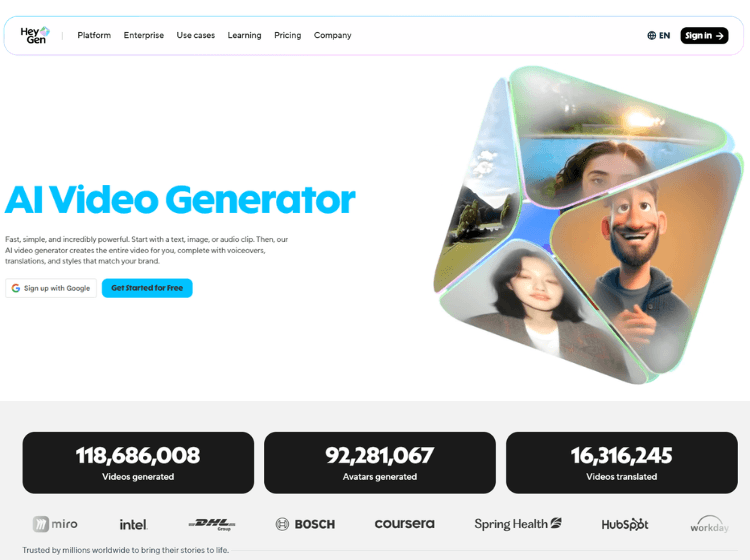 Heygen AI Video Generator