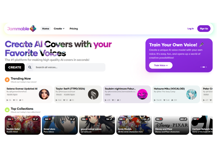 Jammable AI - Music Covers