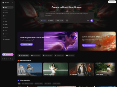 Piclumen AI Video and Image Tool