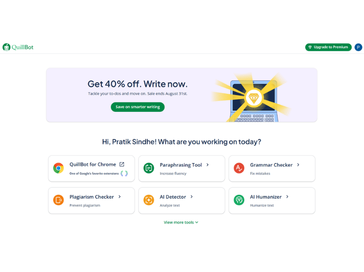 QuillBot Paraphrase Tool