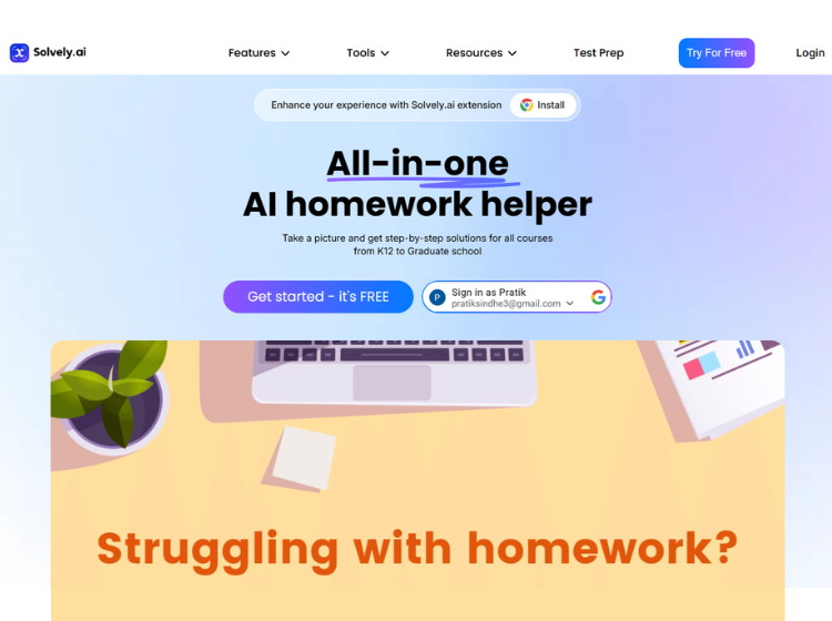 Solvely AI - Math Solver Online