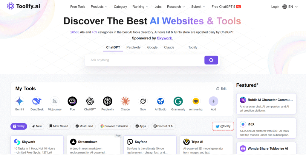 Best AI Tools directories