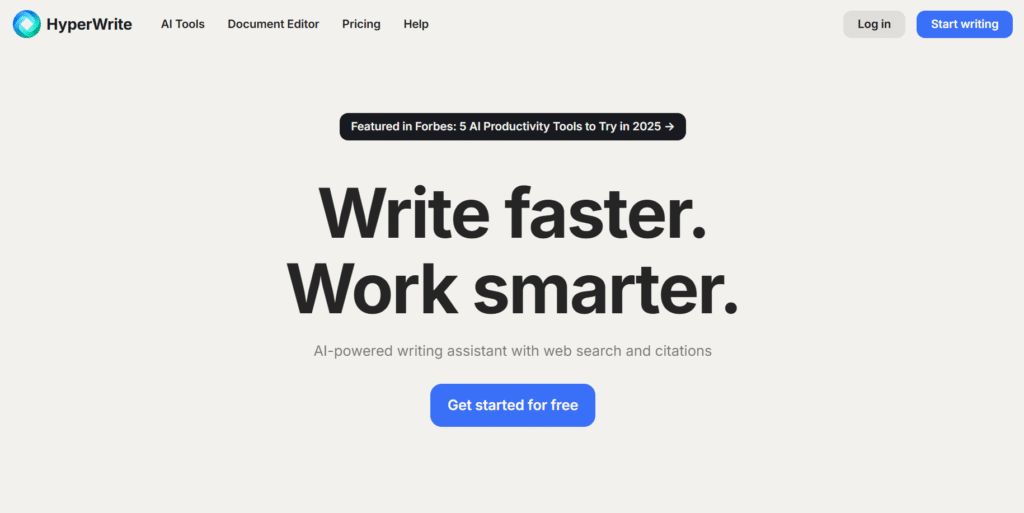 ai tools for content writing