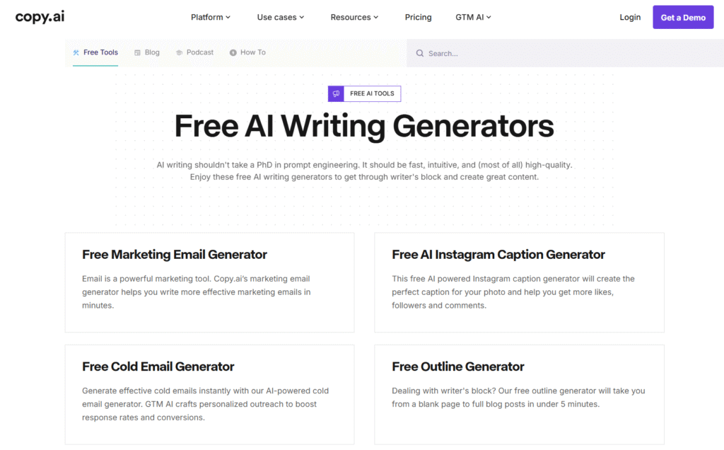best ai content writing tools