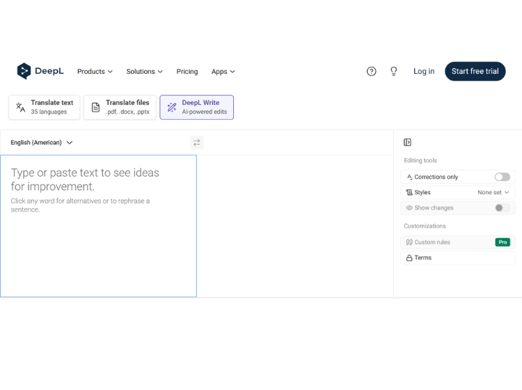DeepL Write - Writing Companion