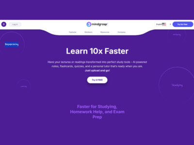 Mindgrasp AI - Learning Platform