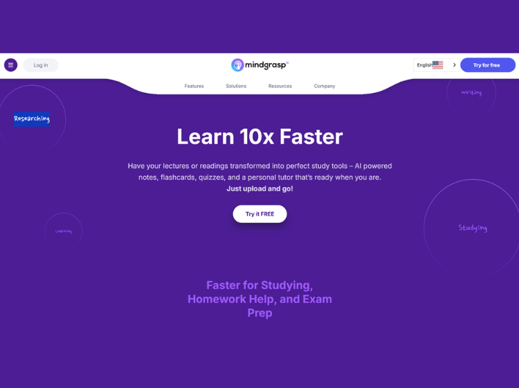 Mindgrasp AI - Learning Platform
