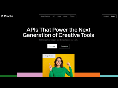 Prodia AI - Developers APIs