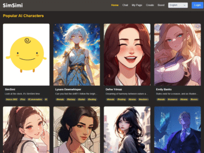 Simsimi - AI Characters