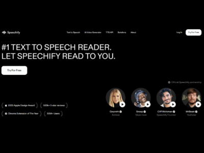 Speechify AI - Text to Speech