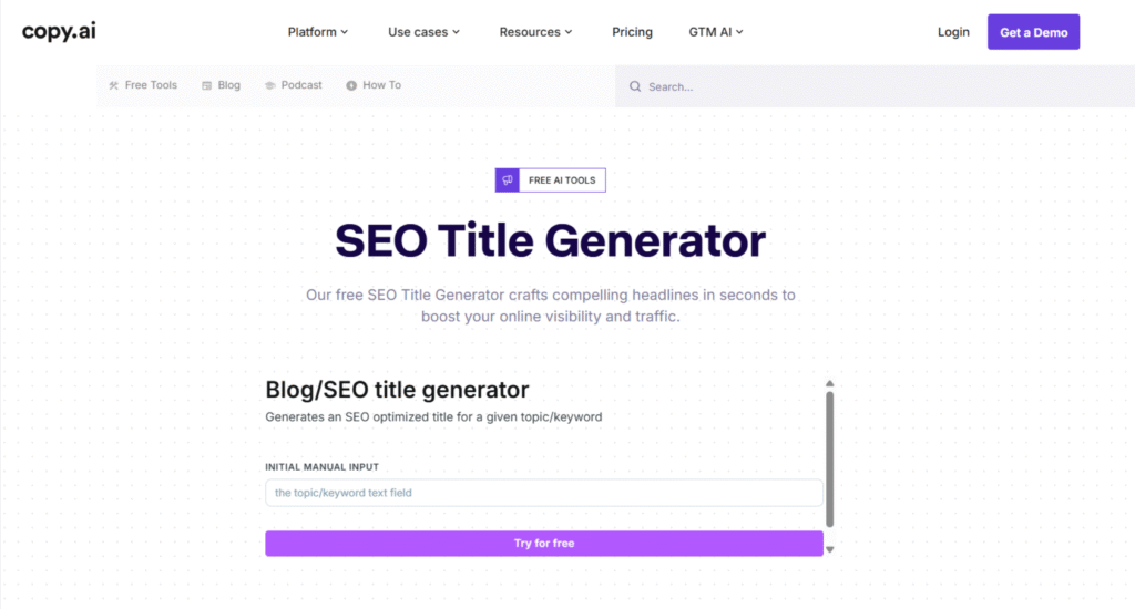 top ai tools for seo