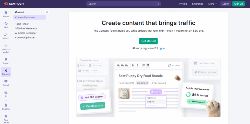 ai seo tools for small business