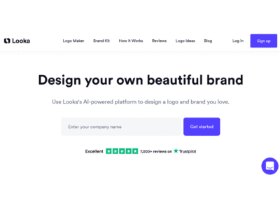 Looka AI Logo Generator