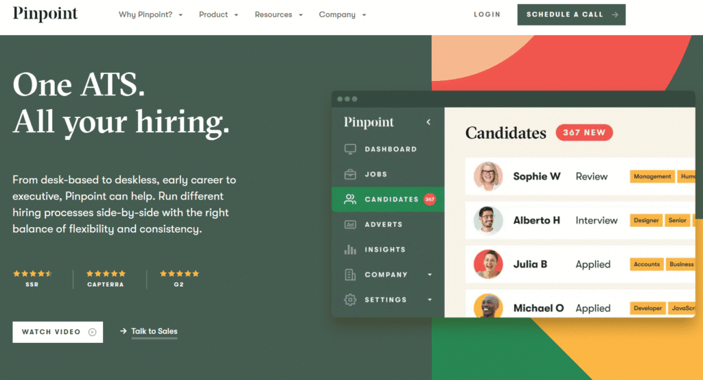 Top AI recruitment tools