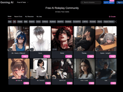 Gening AI Character Chat