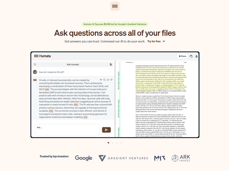 Humata AI For Your Files