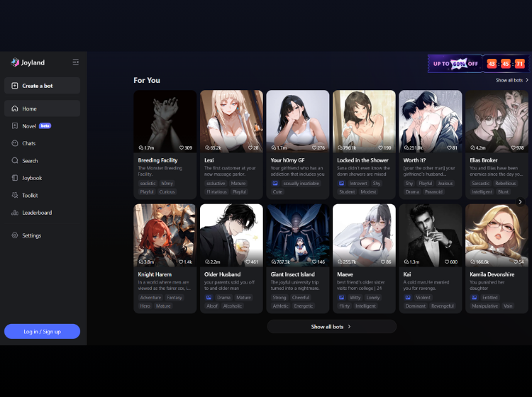 Joyland AI Chatbot Tool