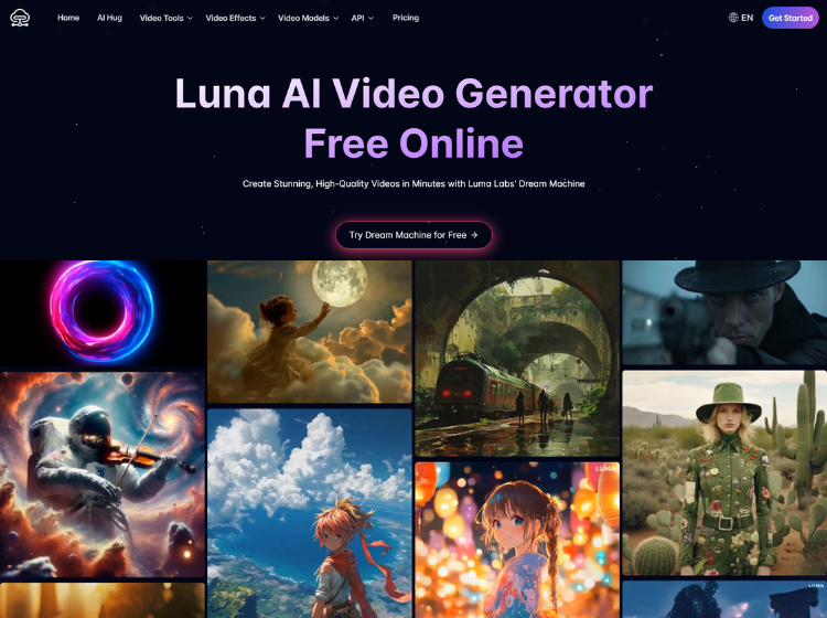 Luna AI Video Generator