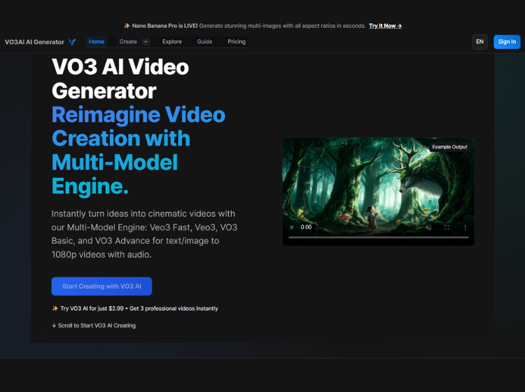 VO3 AI Video Generator