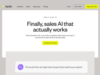 Apollo AI Sales Platform