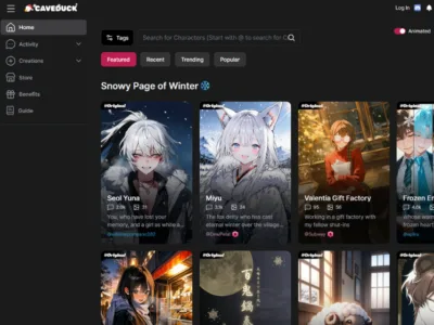 Caveduck AI Character Chat