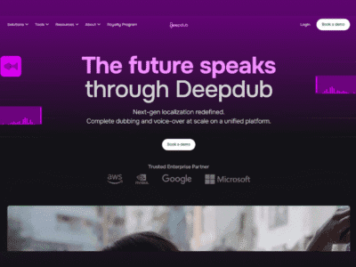 Deepdub AI Dubbing Tool