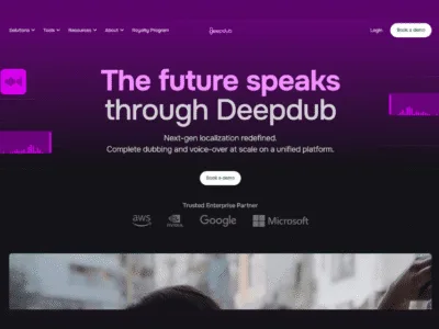Deepdub AI Dubbing Tool
