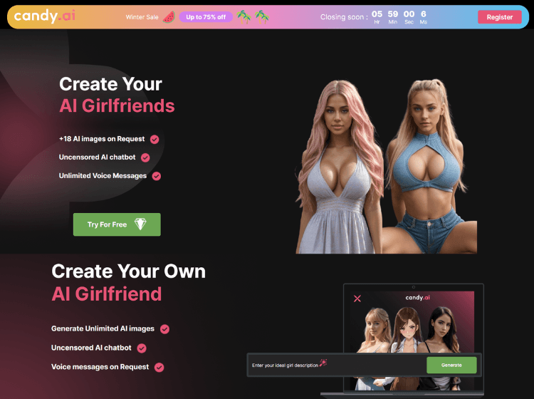 HornyAIGames AI Girlfriend