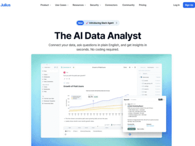 Julius AI Data Analyst