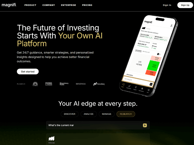 Magnifi AI Investment Tool