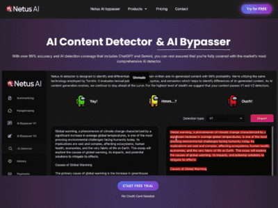 Netus AI Bypasser Tool