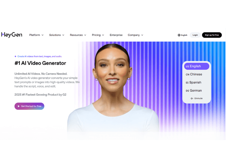 Heygen AI as Vidnoz Alternative