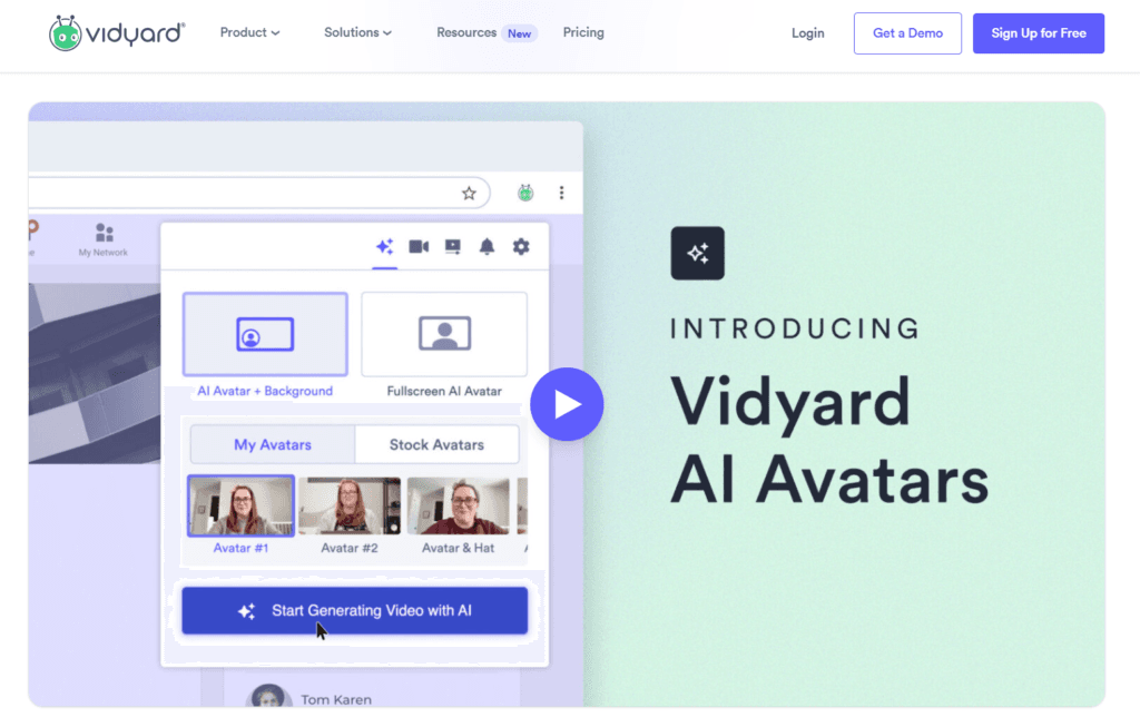 AI avatar generators with a rich template library