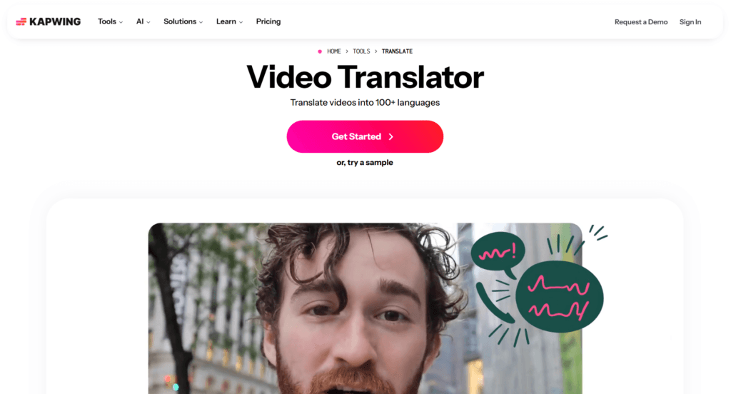 AI video translators