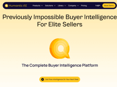 Humantic AI Buyer Intelligence